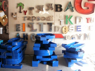 Aluminum Letters