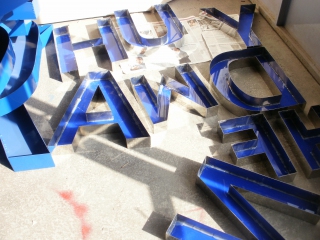 Aluminum Letters